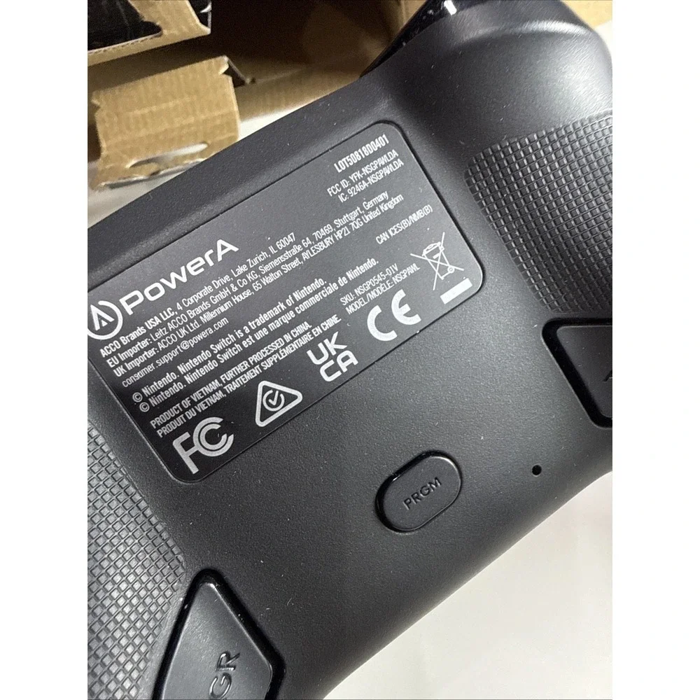 PowerA Advantage Wireless Black Controller for Nintendo Switch 2 Open Box
